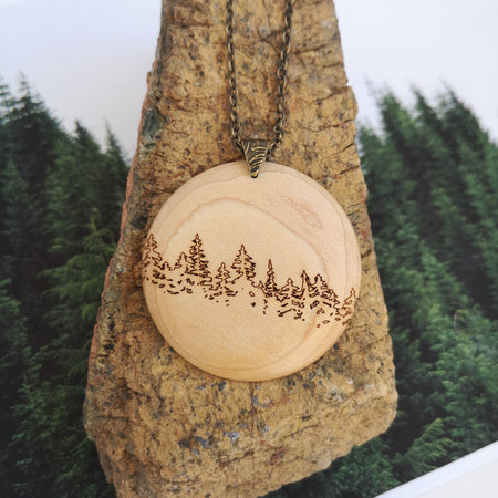 Treeline Pendant - Maple