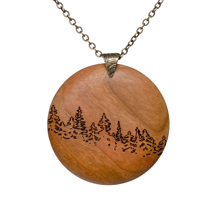 Treeline Pendant - Cherry