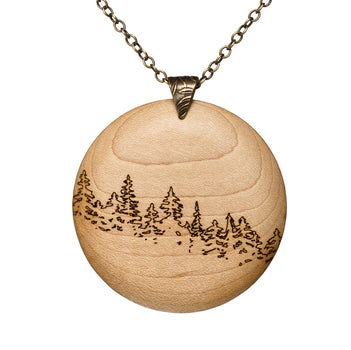 Treeline Pendant - Maple